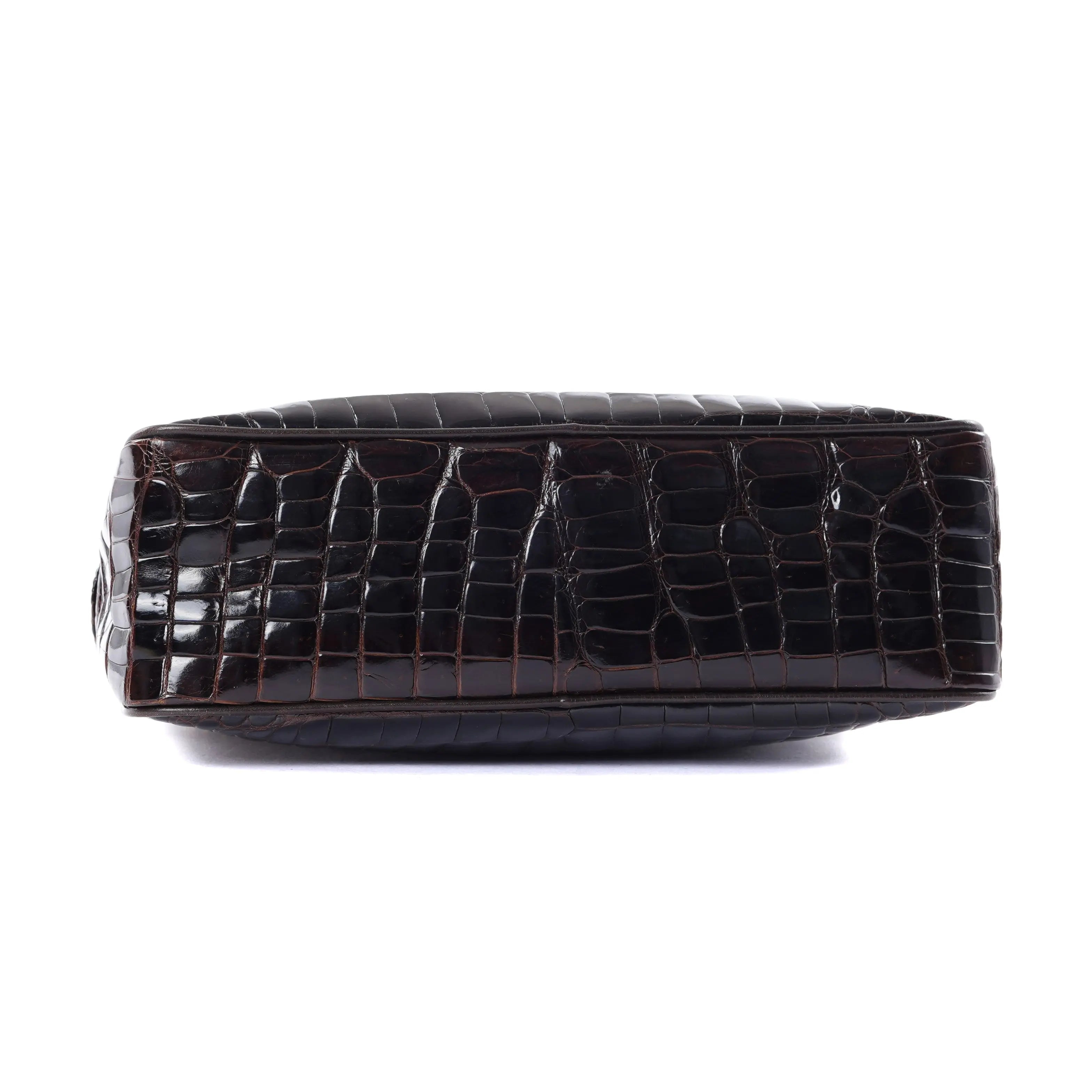 Camera Brown Alligator Chanel