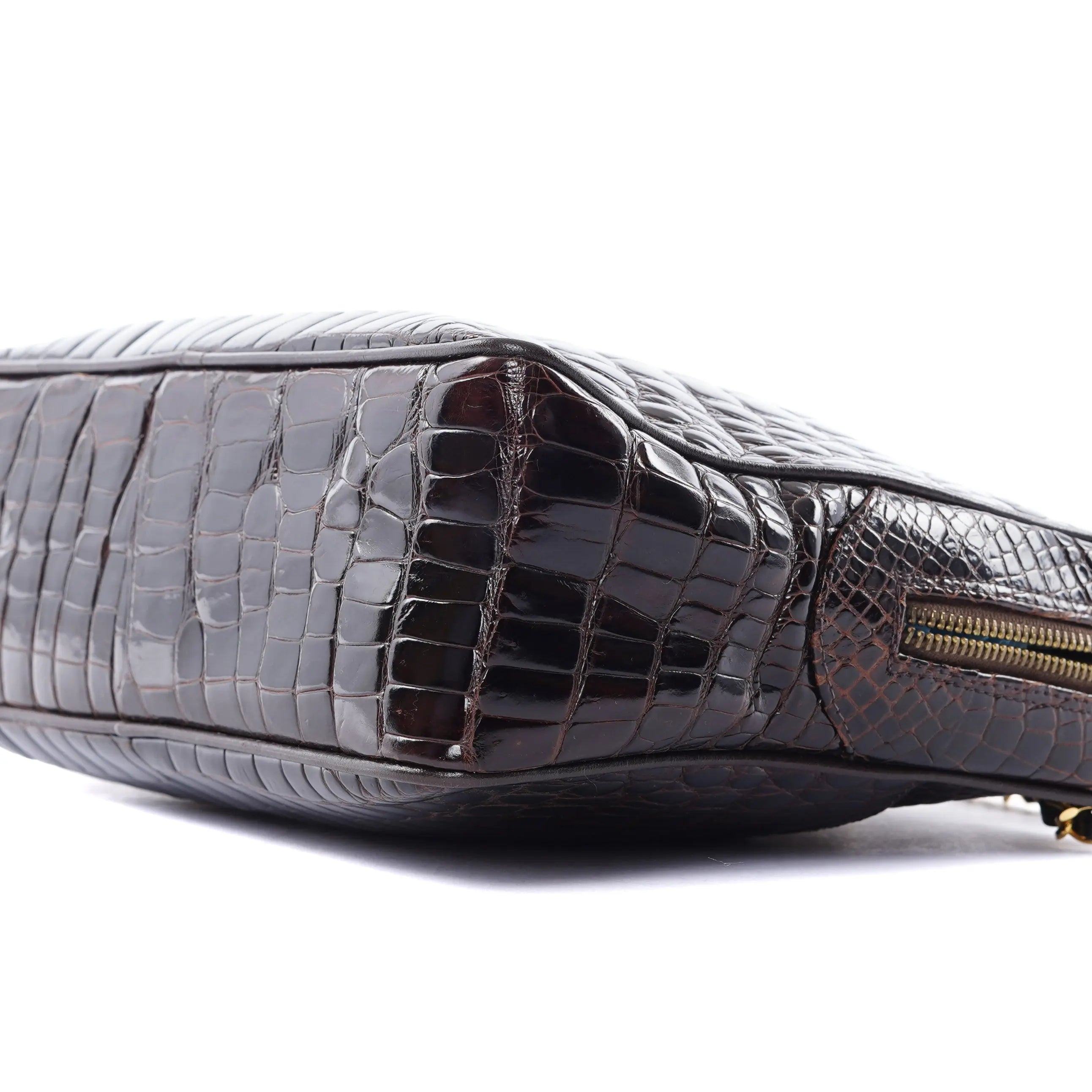 Camera Brown Alligator Chanel