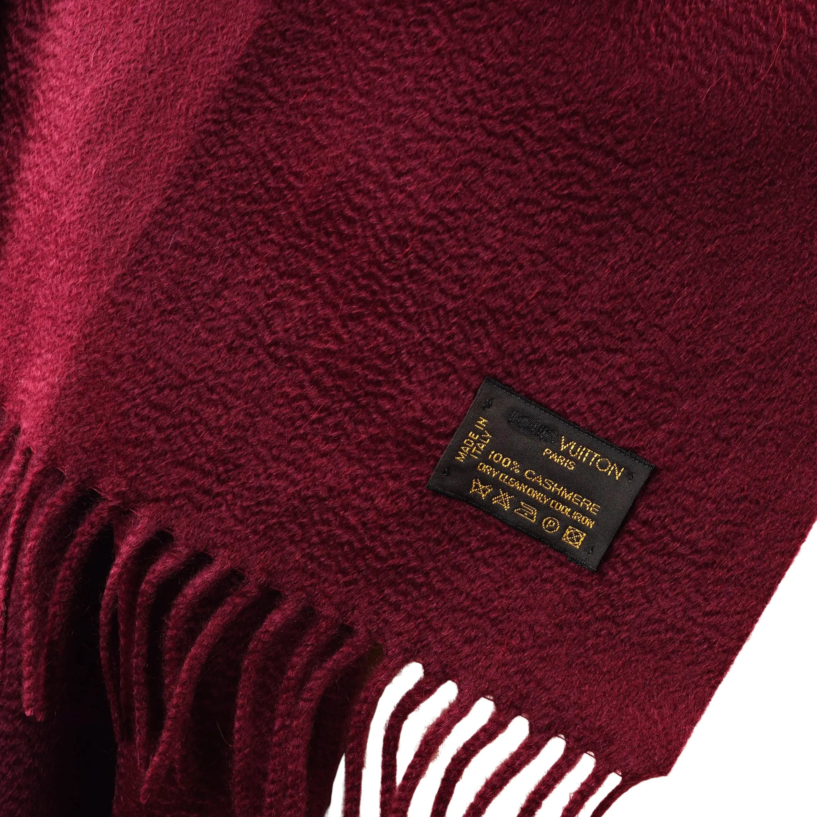 Jhelam Scarf Burgundy Louis Vuitton