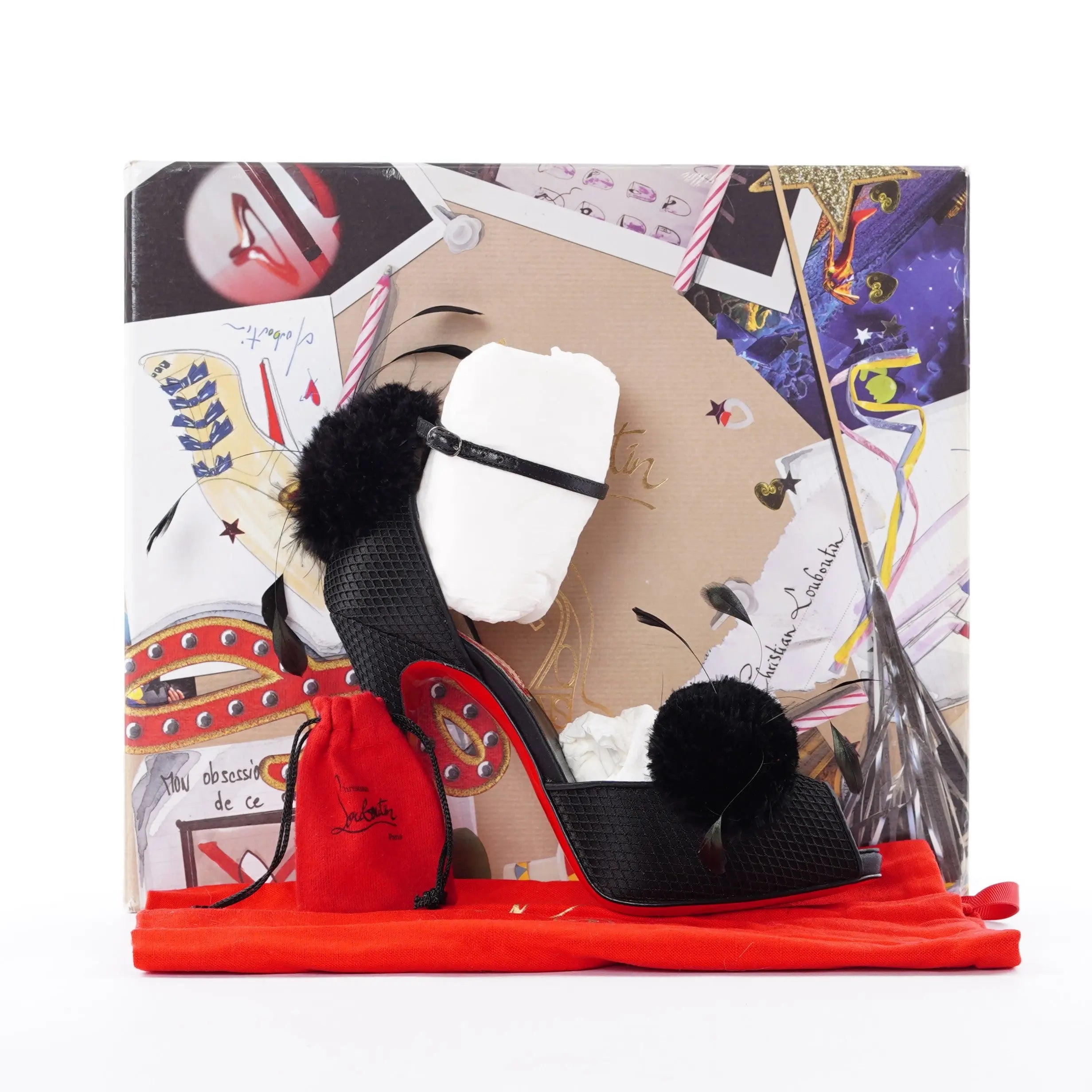 Pluminettes 38.5 Christian Louboutin