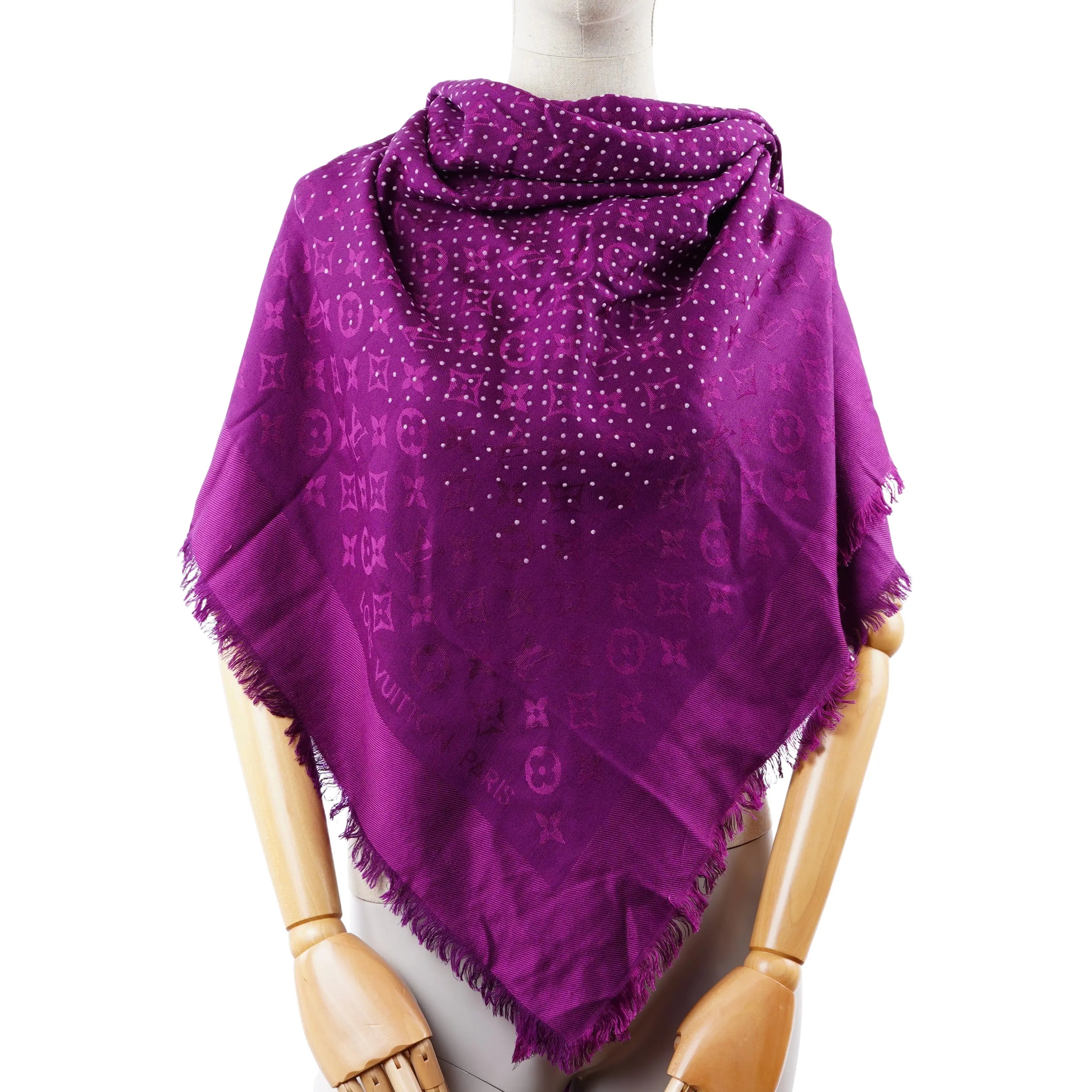 Pois Cassis Shawl Louis Vuitton