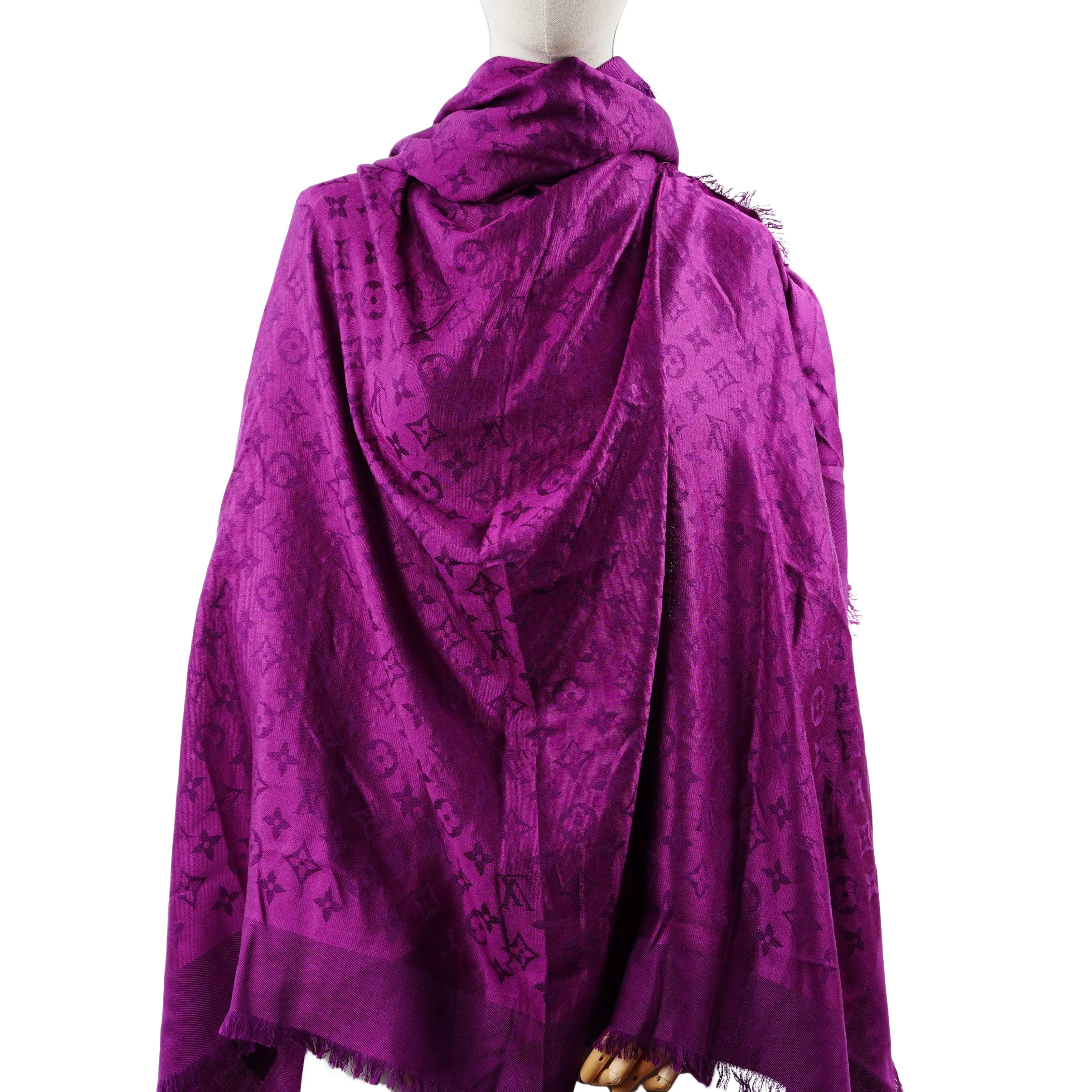 Pois Cassis Shawl Louis Vuitton