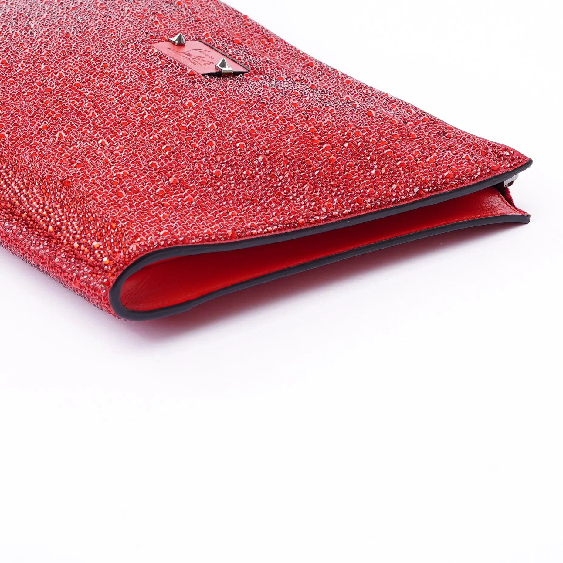 Skypouch Red Strass Christian Louboutin