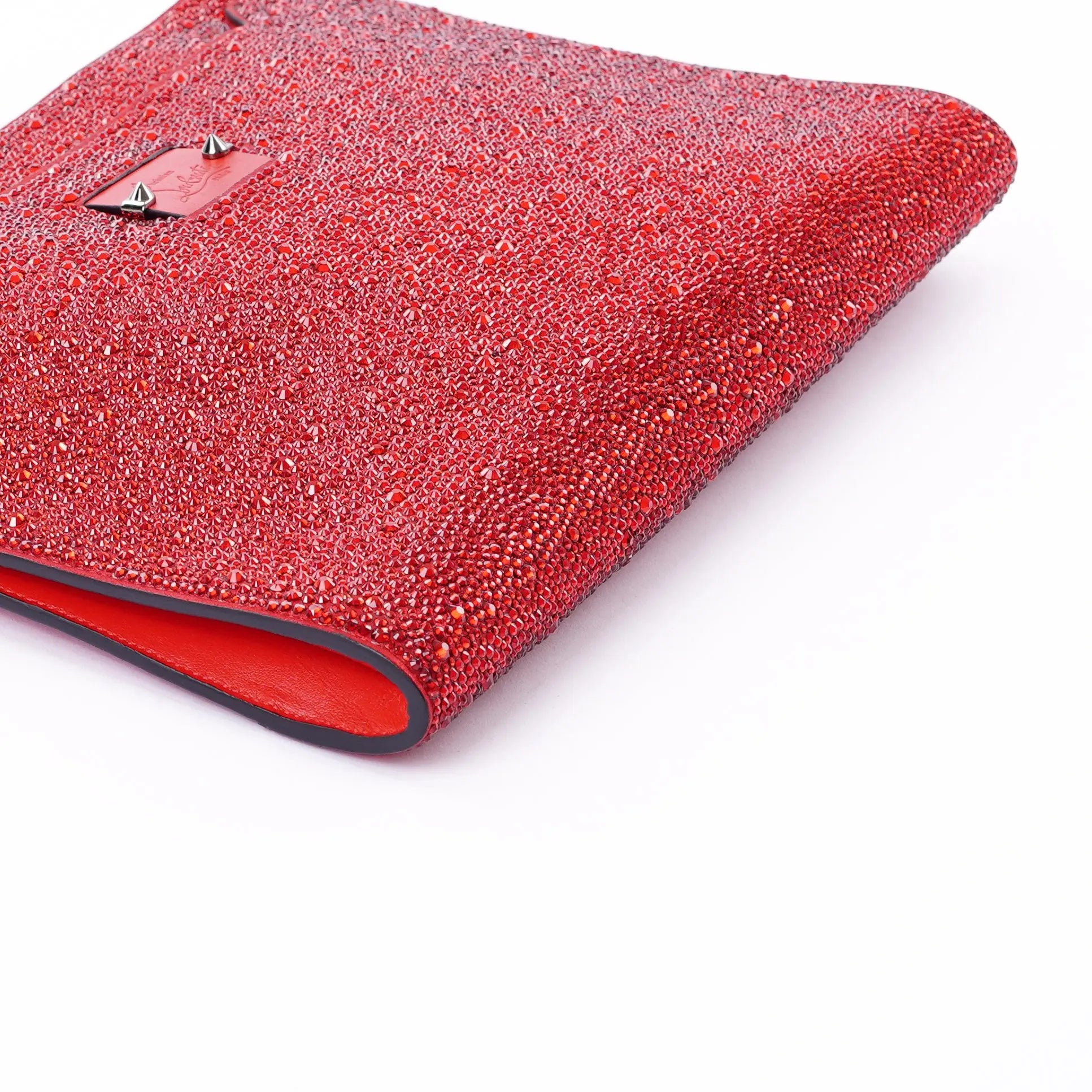 Skypouch Red Strass Christian Louboutin