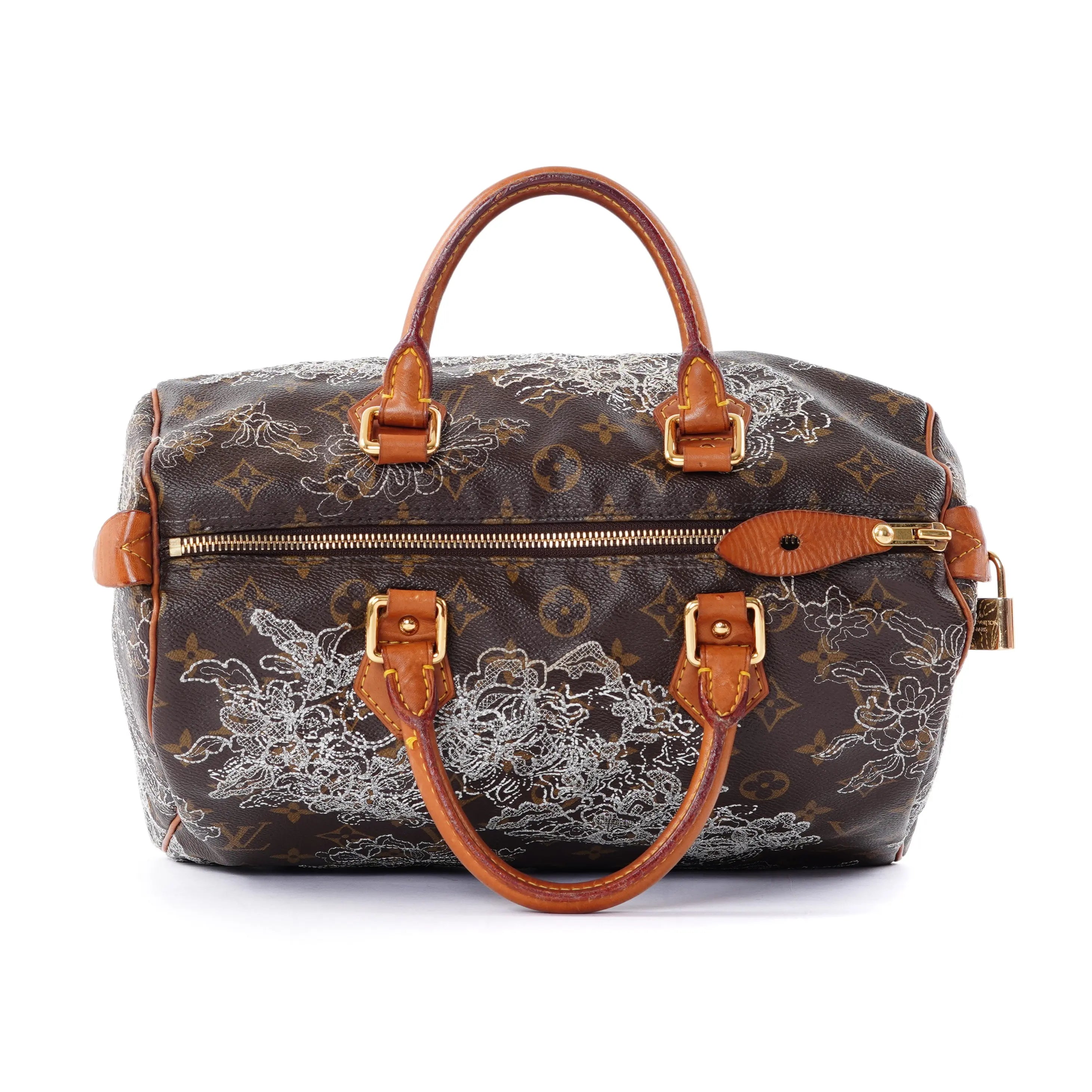 Speedy Dentelle Silver Louis Vuitton
