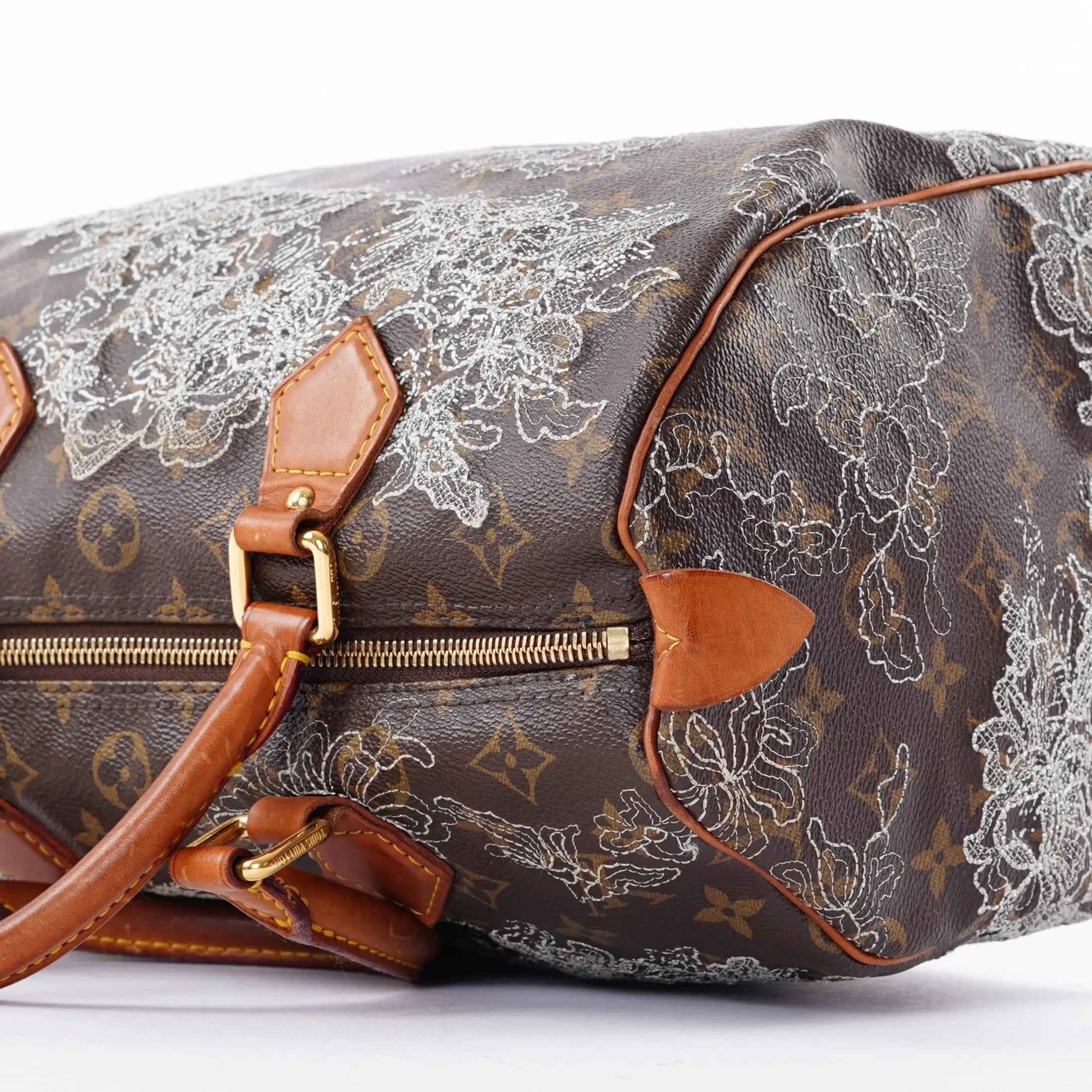 Speedy Dentelle Silver Louis Vuitton