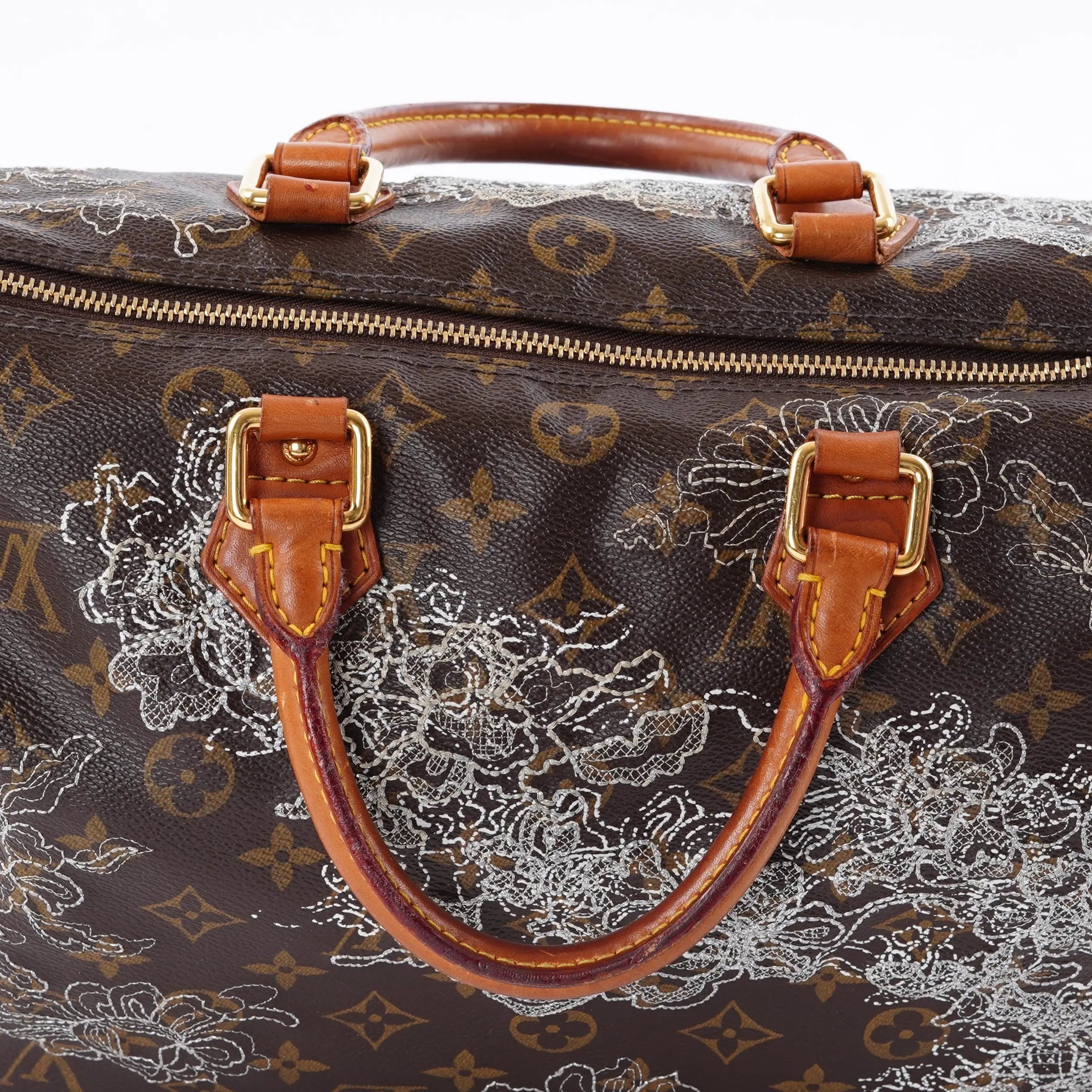 Speedy Dentelle Silver Louis Vuitton