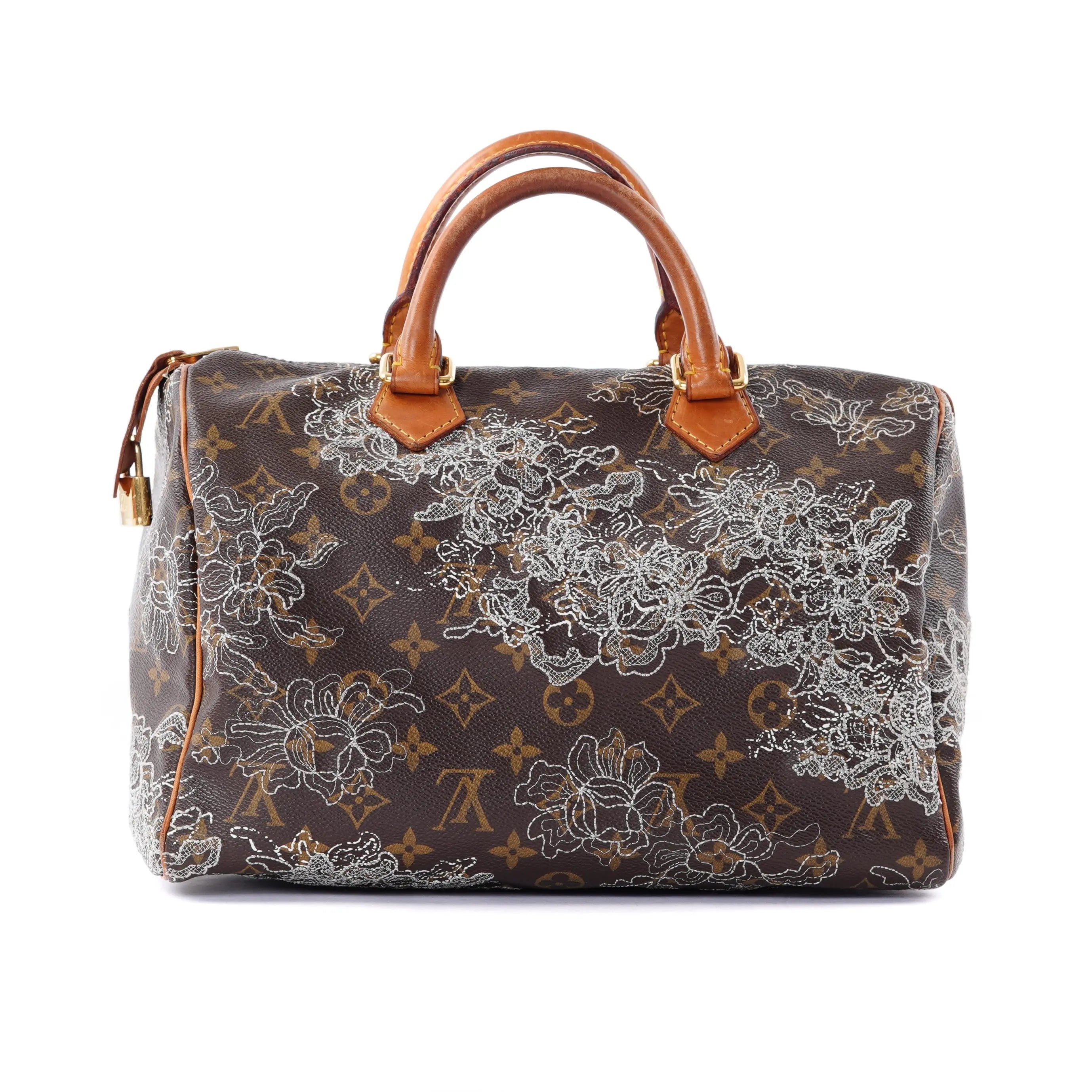 Speedy Dentelle Silver Louis Vuitton