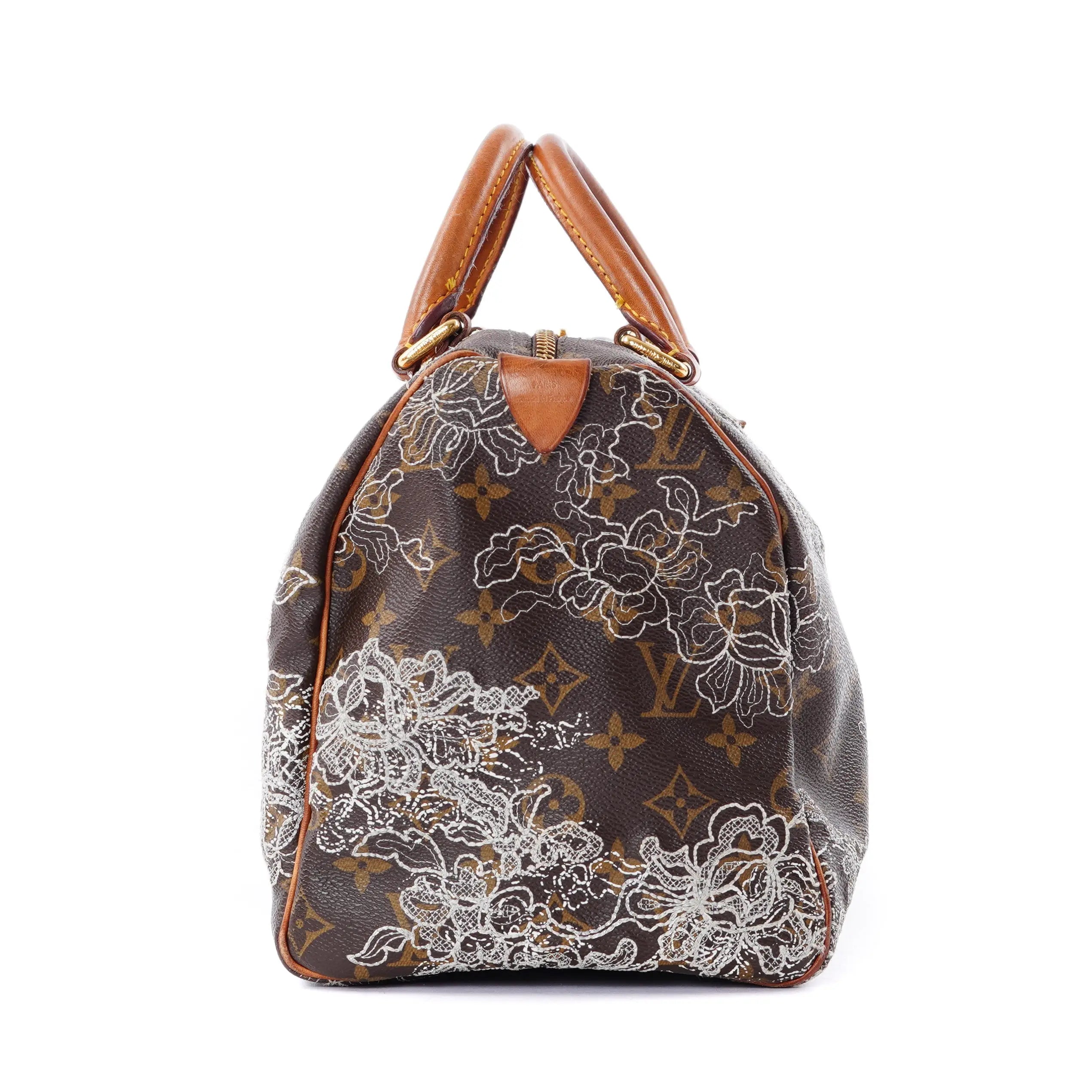 Speedy Dentelle Silver Louis Vuitton