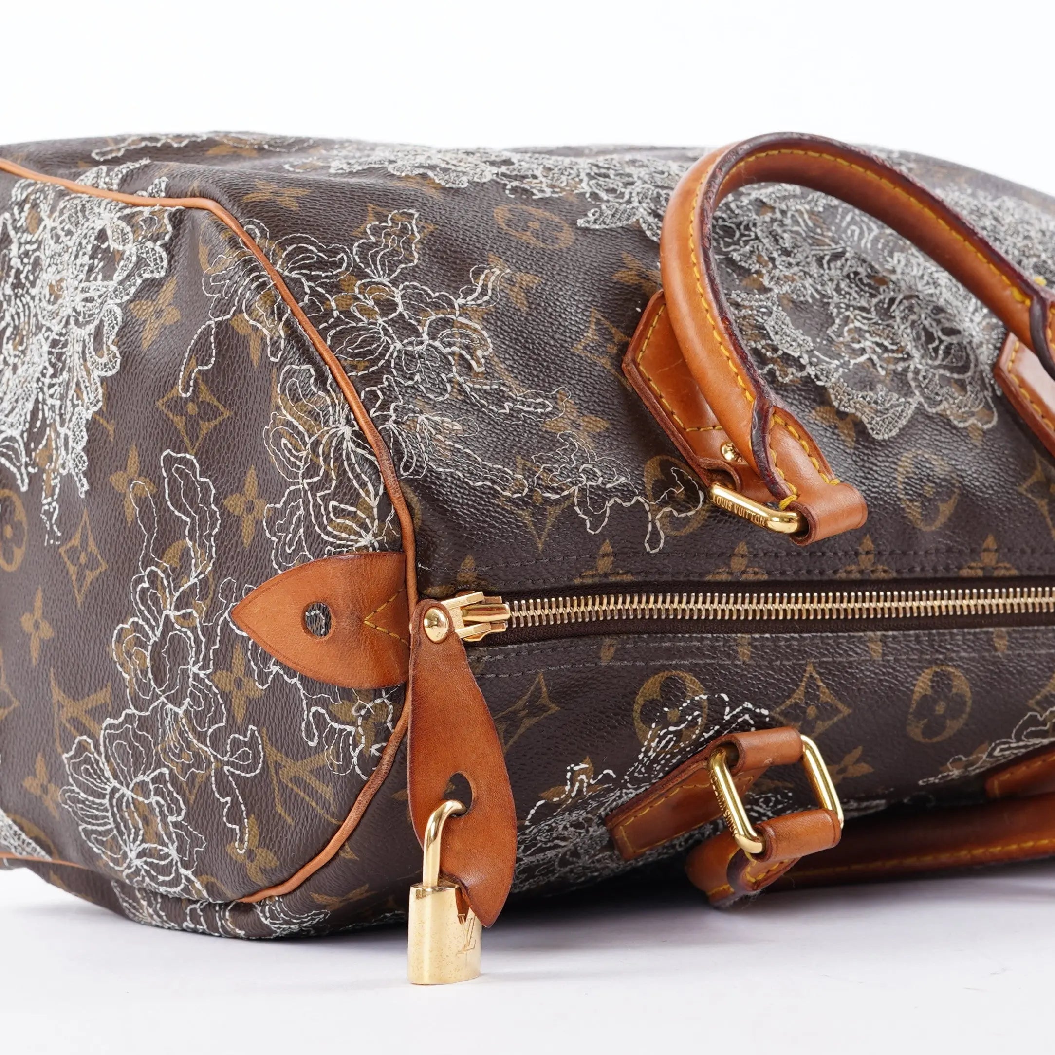 Speedy Dentelle Silver Louis Vuitton