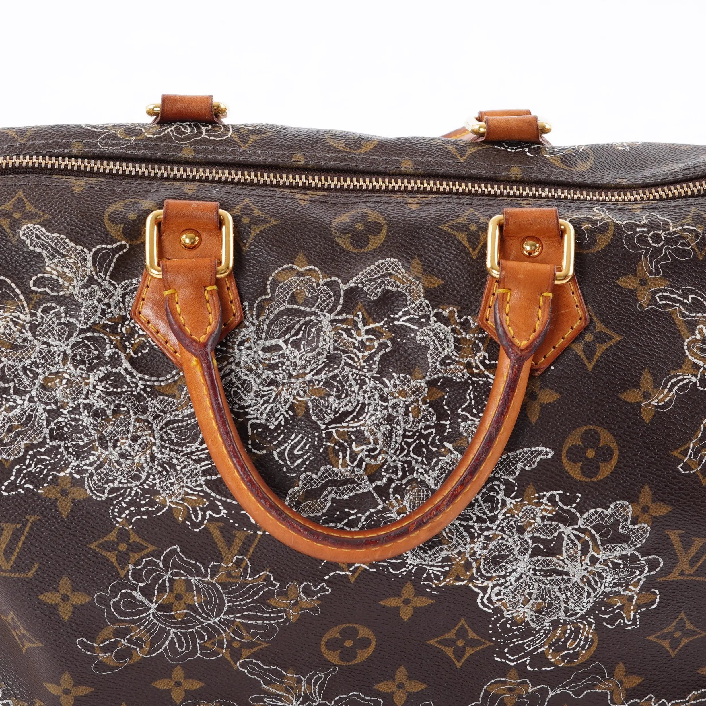 Speedy Dentelle Silver Louis Vuitton